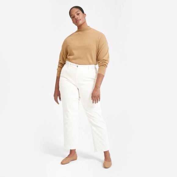Everlane | The Cashmere Crop Mockneck - Picture 9 of 11